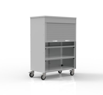 Carrello a ripiani con tenda 24110410 - 3