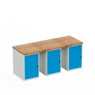 Tavolo da officina con base contenitore HD_20DDD