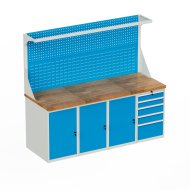 Tavolo da officina con base contenitore HD_20DDD5_FP