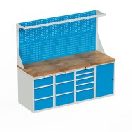 Tavolo da officina con base contenitore HD_20335D_FP