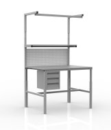 Tavolo regolabile in altezza SPEX profondità 700 mm (4 modelli)
