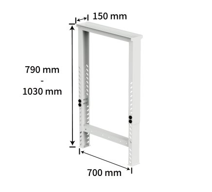 Gamba per tavolo da officina HDZ-T02 - 2
