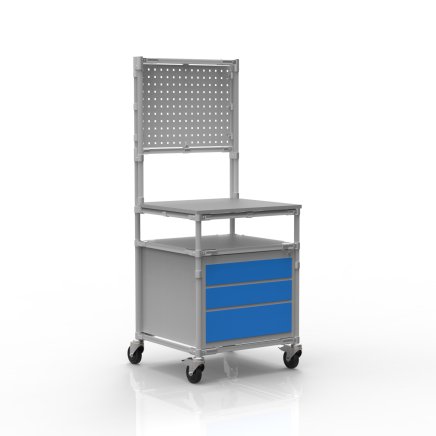 Carrello da officina per utensili del sistema tubolare 24102303 - 1