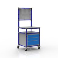 Carrello da officina per utensili del sistema tubolare 24102303 - 3