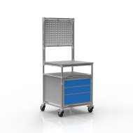 Carrello da officina per utensili del sistema tubolare 24102303 - 4