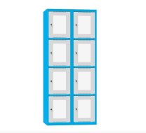 Armadio di ricarica box con porta in vetro BNS-2