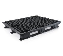 Pallet in plastica leggera con guide H. 145 x L. 1000 x P. 1200 mm