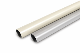 Tubo in acciaio Logiform ESD con spessore della parete di 1 mm - colore grigio