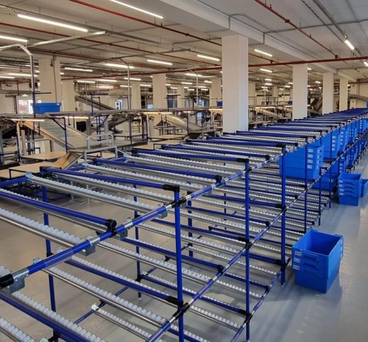 Progettazione e implementazione della linea di produzione (flusso in un unico pezzo)