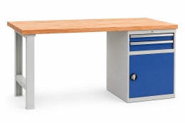 Tavolo da officina con base contenitore CE15_DD