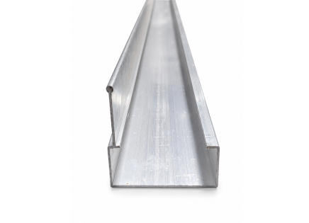 Guida in alluminio per pista a rulli da 60 mm PA-613B - 3