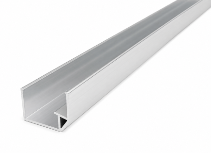 Guida in alluminio per pista a rulli da 60 mm PA-615B - 2