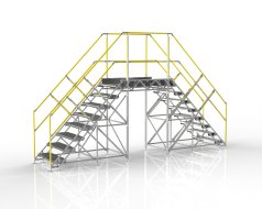 Scala di sicurezza per attraversamento – su misura