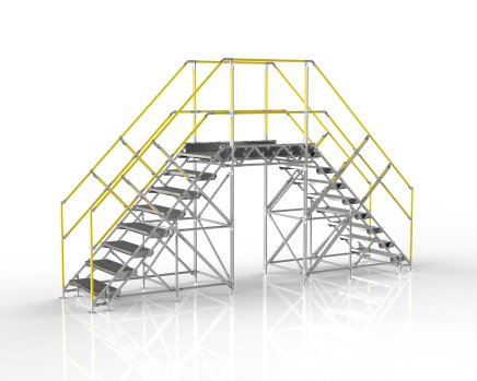 Scala di sicurezza per attraversamento – su misura - 1