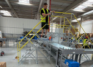 Scala di sicurezza per attraversamento – su misura - 2