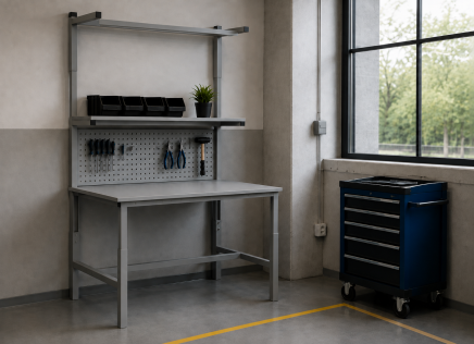 Tavolo regolabile in altezza Enprag SPEX, 1800 × 700 mm - 2