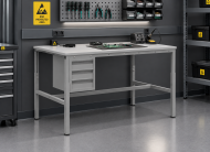 Tavolo antistatico Enprag SPESD, profondità 700 mm (4 modelli) - 2
