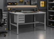 Tavolo antistatico regolabile in altezza Enprag SPESD, 1500 × 900 mm - 2