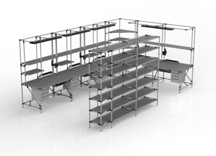Linea di montaggio e assemblaggio a U - 1