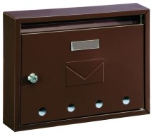 Cassetta postale Imola marrone