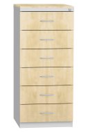Classificatore a sei cassetti per formato A5 KAR-52-C6L