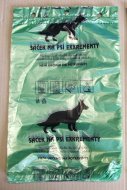 Busta per escrementi canini verde (50 pz.)