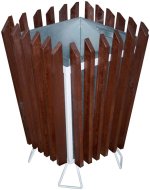 Cesto in legno - tipo quadrato 1027