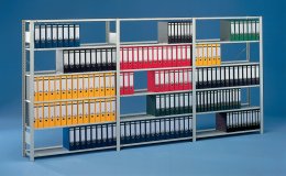 Scaffale da ufficio a innesto porta COMPACT (12 modelli)