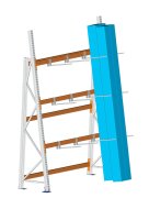Scaffalature verticali MULTIPAL 200 kg (4 modelli)