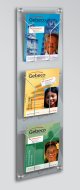 Espositore per depliant in metallo tipo 6195