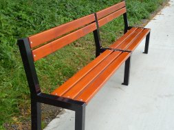 Panca doppia in metallo ZLÍN 2