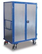 Carrello armadio con ripiani e doppie ante sw-700.988, sw-800.988 (2 modelli)