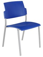 Sedia conferenza quadrata in plastica