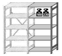 Rack di ancoraggio CLIP zincato (9 modelli)