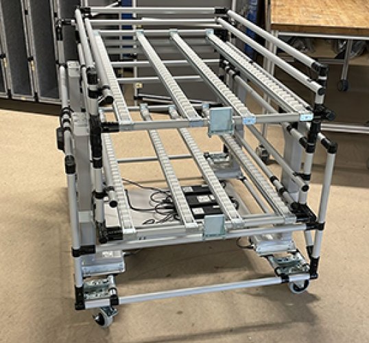Carrello con sollevamento elettrico