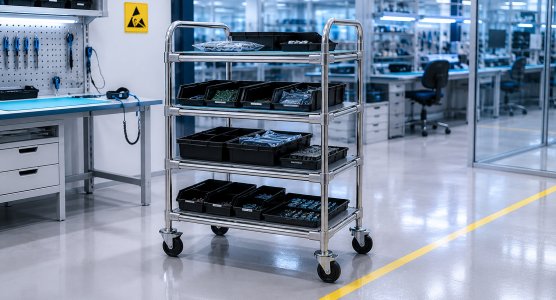 Carrelli antistatici ESD