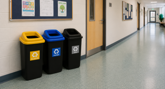Contenitori per rifiuti in plastica
