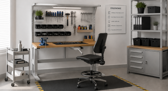 Posti di lavoro ergonomici