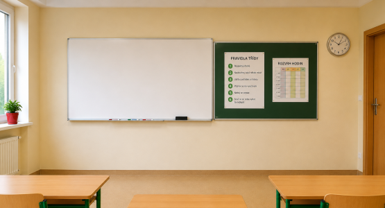 Lavagne e lavagne a fogli mobili per la scuola