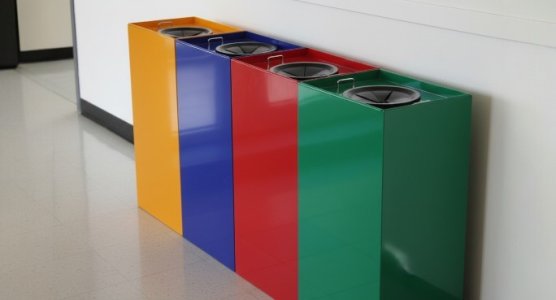 Contenitori per rifiuti e rifiuti