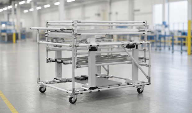 Carrello con sollevamento elettrico