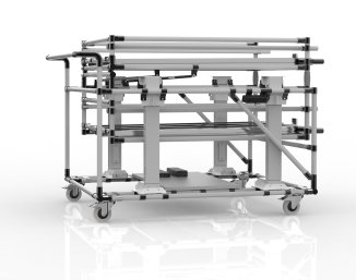 Carrello con sollevamento elettrico