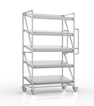Carrello a cremagliera